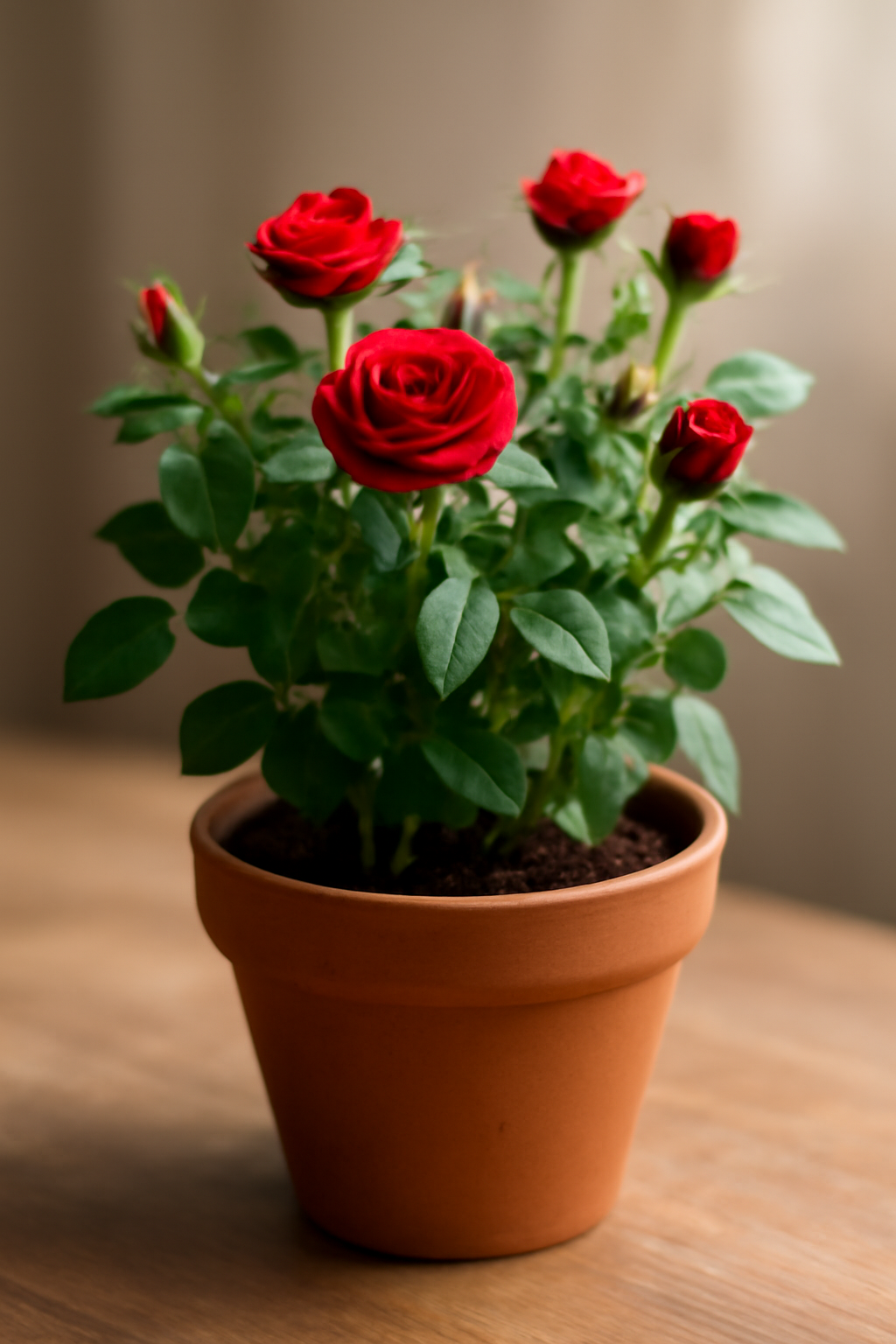 Törpe rózsa gondozása cserépben: mini rózsák ápolása