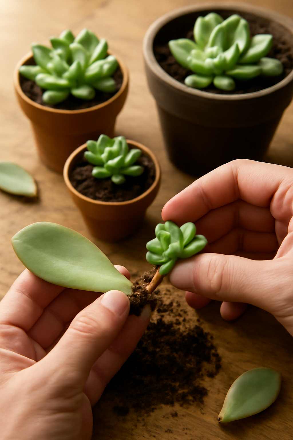 Pozsgások szaporítása levélről: látványos növények ingyen