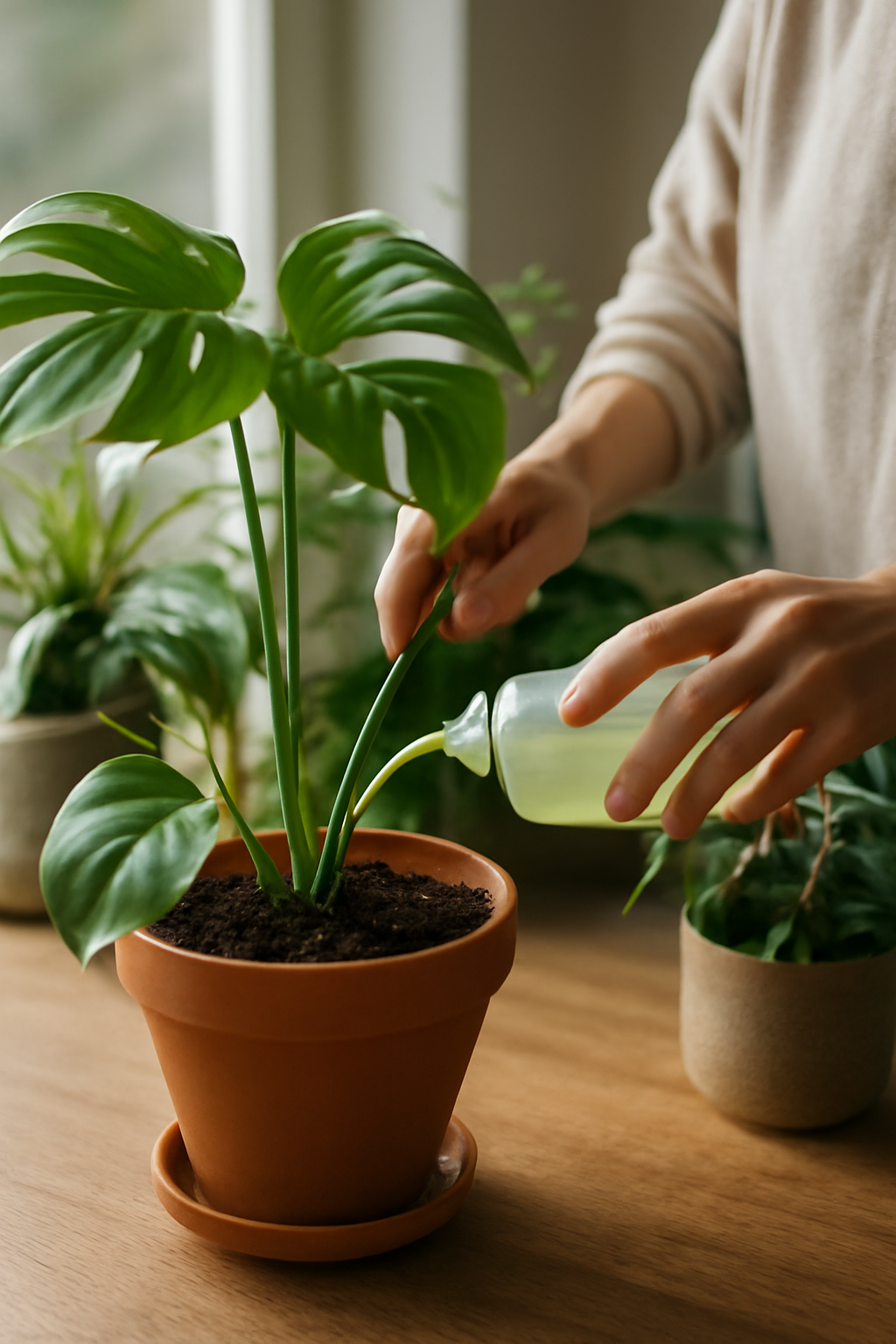 Szobanövények tápoldatozása: mikor és mennyit adj?