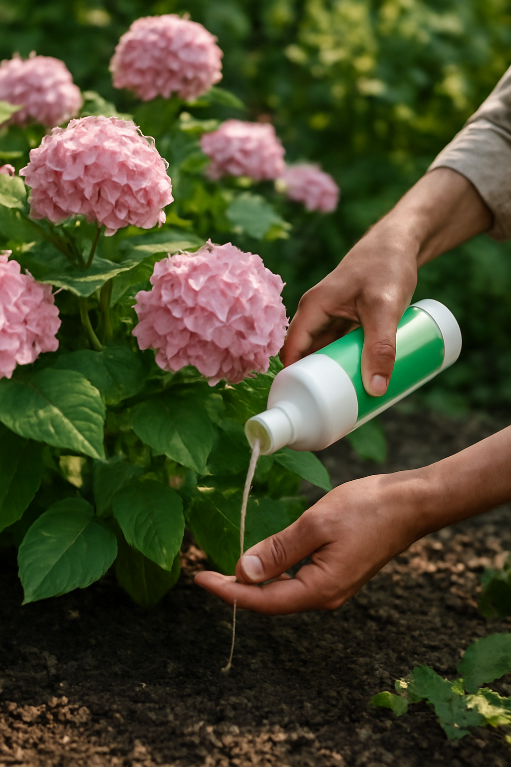 Hortenzia tápoldatozása: hogyan lesz több virág?