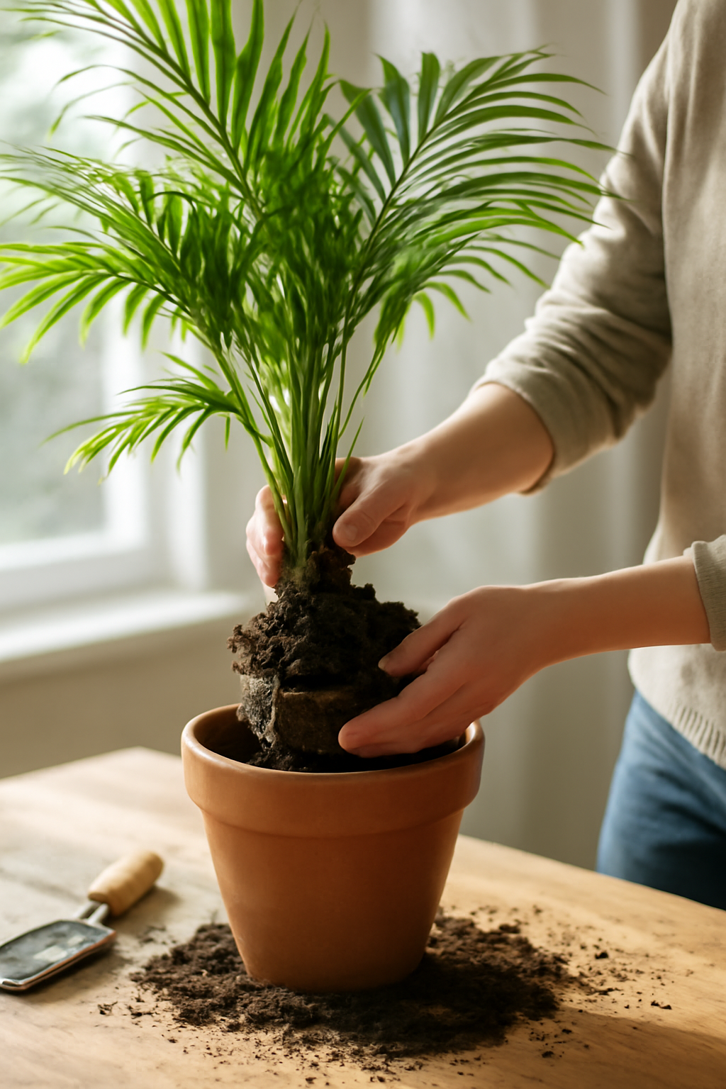 Pálma átültetése: mikor és hogyan érdemes elvégezni?