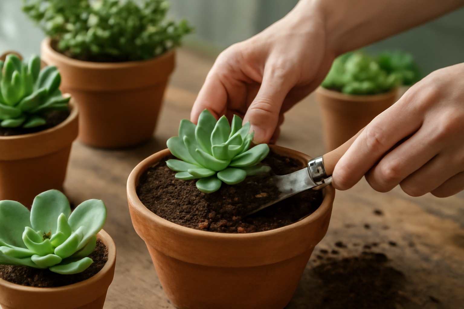 Pozsgások átültetése: egészséges növekedés titkai