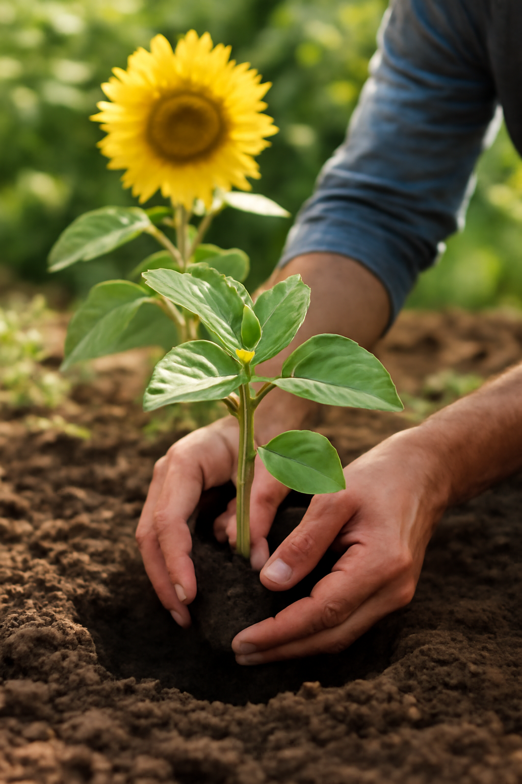 Napraforgó ültetése: látványos virág nevelése lépésről lépésre